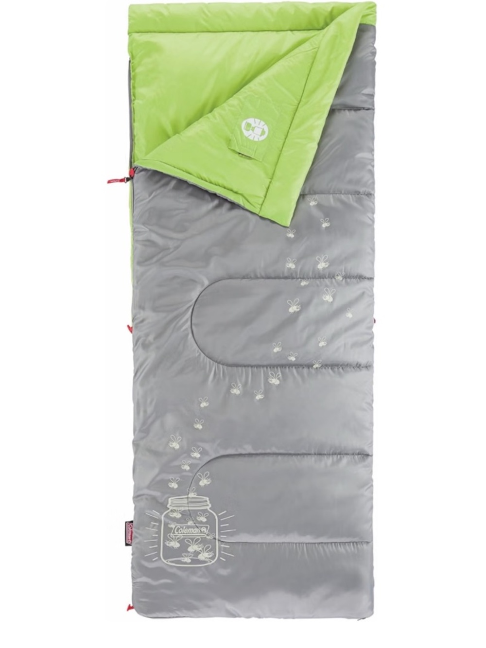 Like New Coleman Kids Sleeping Bag Illumi-Bug (Firefly)